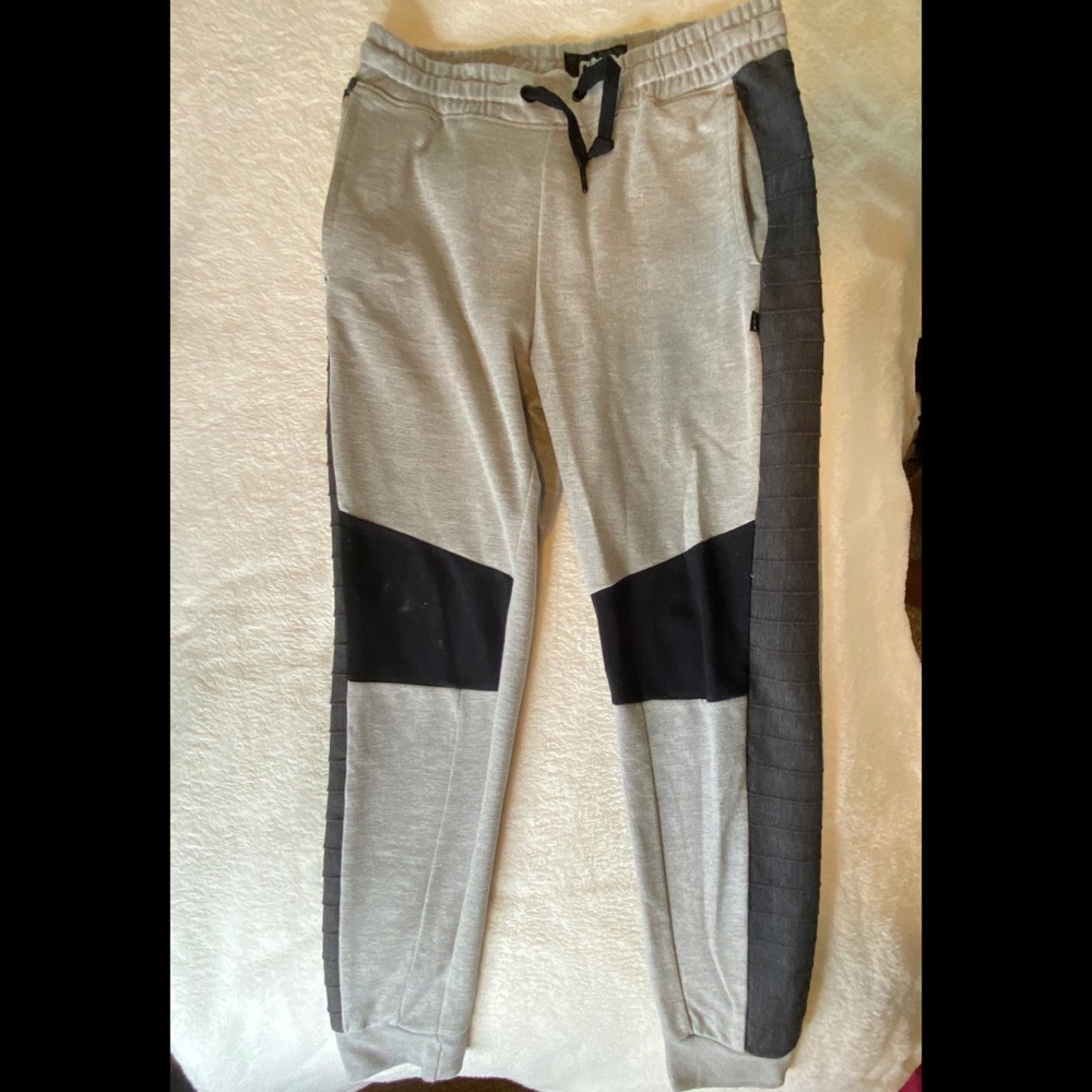 Grey/Black Joggers